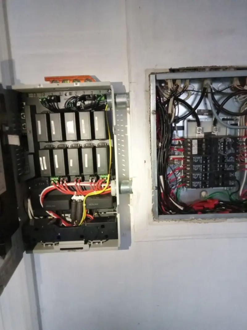 Electrical panel upgrade completed for Commercial Electrician Services in Canton